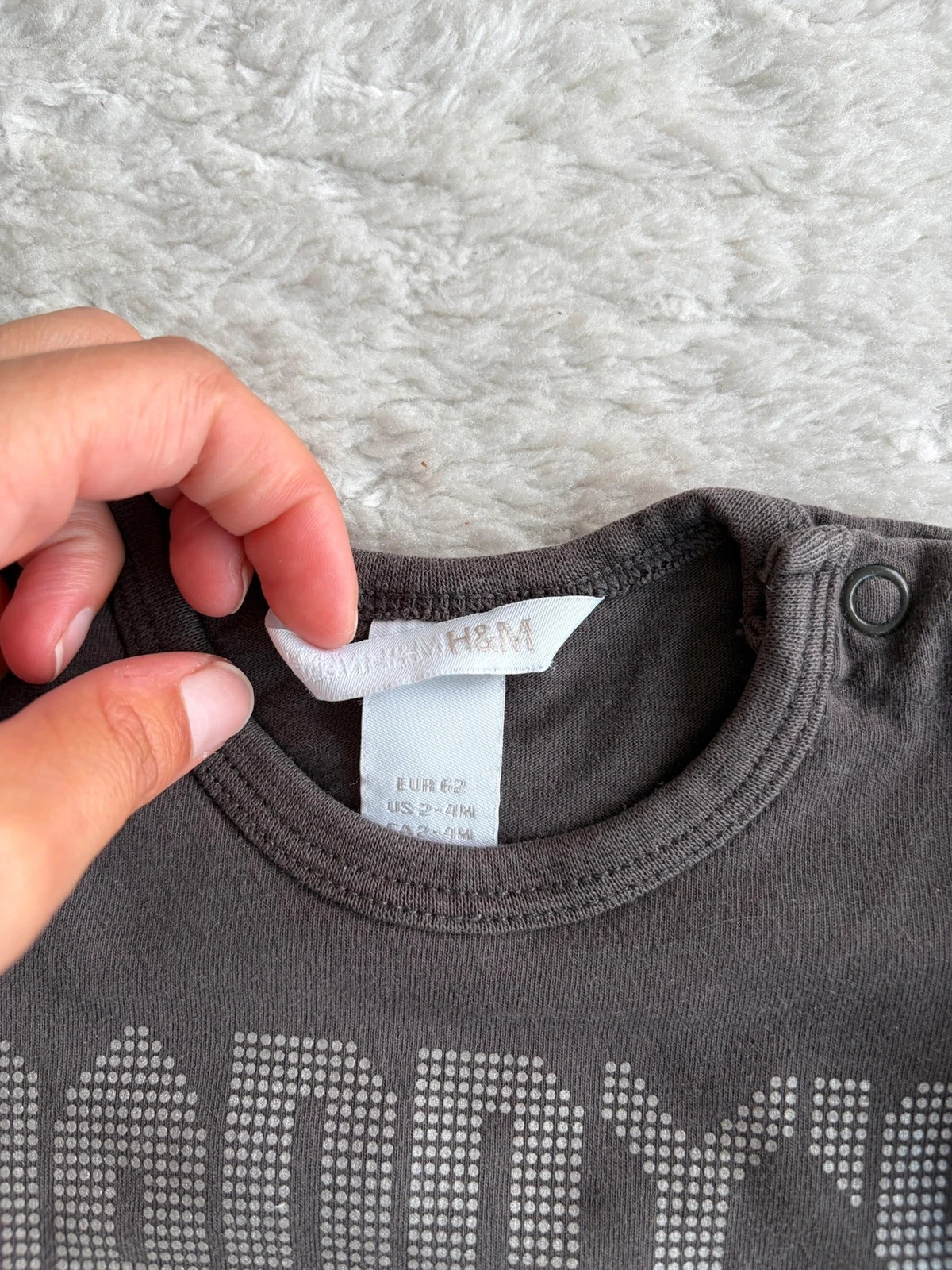 Sturdy dark gray shirt Daddy’s Rocker 62 H&M – photo 2